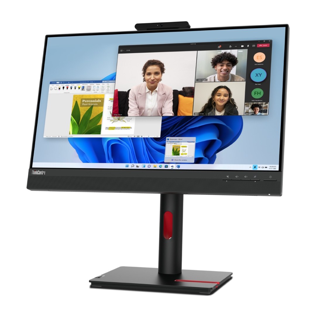 Lenovo ThinkCentre Tiny-In-One 24 23.8-inch 1920 x 1080p FHD 16:9 60Hz 4ms IPS LED Touch Monitor 12NBGAT1SA image 2
