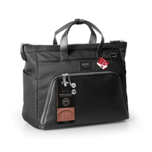 PORT MUSE SIGNATURE business 16" laptop handbag - clutch bag included image 8