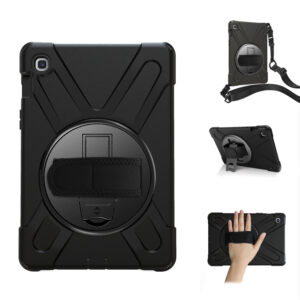 Port Designs Pro Shock 360 Rugged Protective and Rotative Folio for Samsung Galaxy Tab A9+ - Black image 2