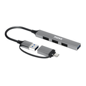 Port Connect USB Type-C to 4-port USB-A 3.0/2.0 Hub image 2