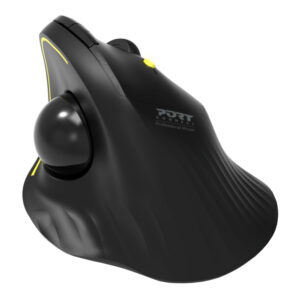 Port Connect Bluetooth + Wireless Rechargeable Ergonomic Trackball Mouse image 2
