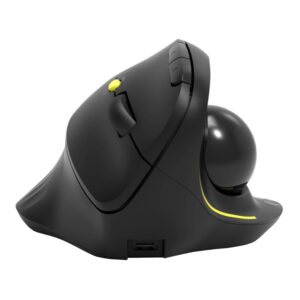Port Connect Bluetooth + Wireless Rechargeable Ergonomic Trackball Mouse image 3