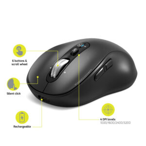 Port Connect Bluetooth® Rechargeable Expert Mouse image 6