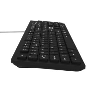 Port Connect Tough Office USB Keyboard - Black image 3