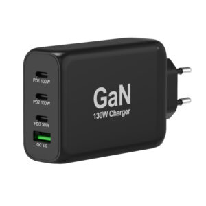 Port Connect GaN 130W PD USB Type-C Wall Charger image 2