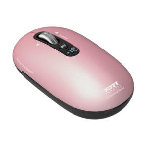 Port Connect PURE MAC Rechargeable Wireless and Bluetooth Mouse - Copper Rose image 2