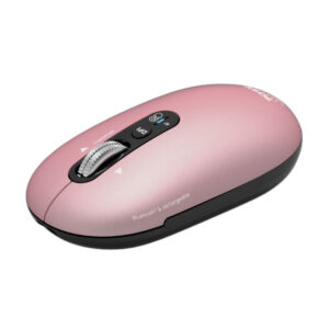 Port Connect PURE MAC Rechargeable Wireless and Bluetooth Mouse - Copper Rose image 3
