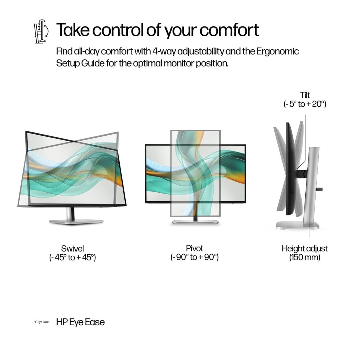 HP Series 5 Pro 527pu 27-inch 2560 x 1440p QHD 16:9 100Hz 5ms LED IPS Monitor 9E0G5AA image 10