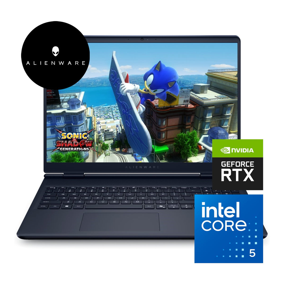 Dell Alienware 16 Aurora 16-inch WQXGA Laptop - Intel Core 5 210H 512GB SSD 16GB RAM RTX 4050 Win 11 Home image 9