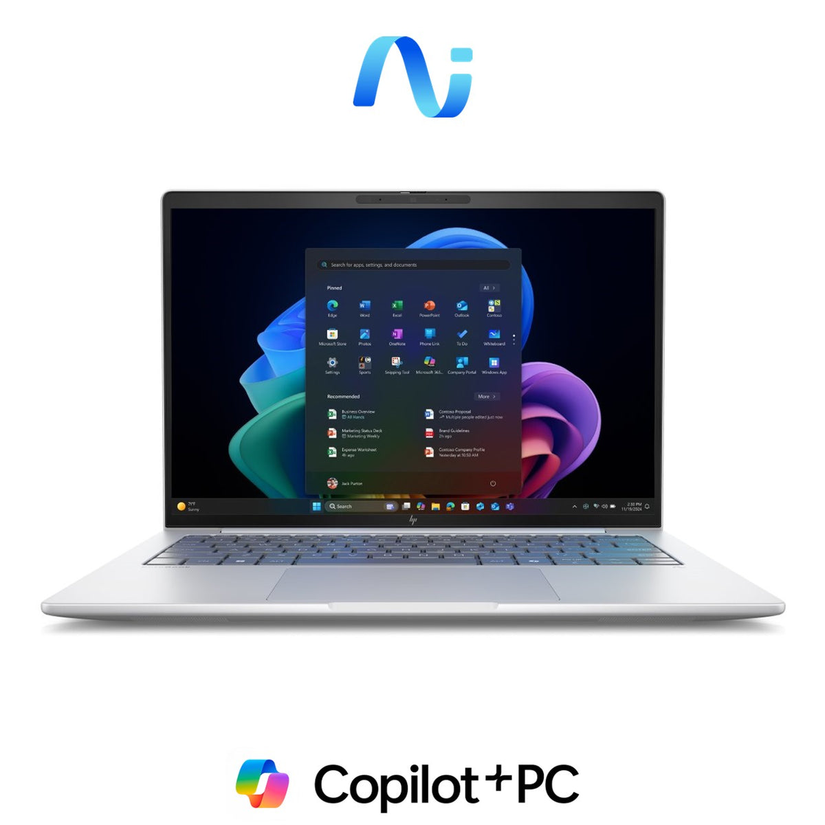 HP EliteBook 8 G1i 14-inch WUXGA Next Gen AI Laptop - Intel Core Ultra 7 258V 512GB SSD 32GB RAM Win 11 Pro image 2