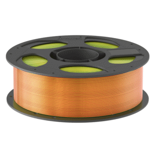 Anycubic PLA Silk Tri-Color Filament – Red Yellow Green image 2