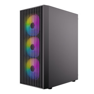 Antec AX27 RGB ELITE ATX Gaming Chassis - Black image 3