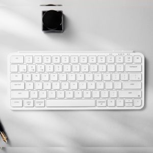 Keychron B1 Pro Ultra-Slim 75% Wireless Keyboard - Ivory White image 6