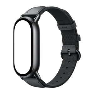 Xiaomi Smart Band 10 Knitted Silk Strap - Ebony Black image 3