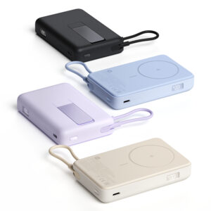 Xiaomi Magnetic Power Bank 10000mAh with Built-in Stand - Beige image 4