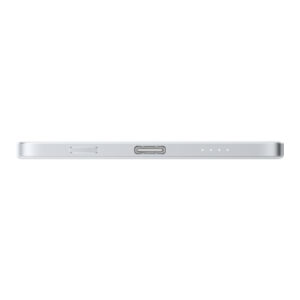 Xiaomi UltraThin Magnetic Power Bank 5000 15W - Aluminium Silver image 3