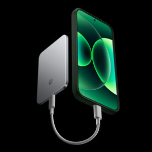 Xiaomi UltraThin Magnetic Power Bank 5000 15W - Aluminium Silver image 5