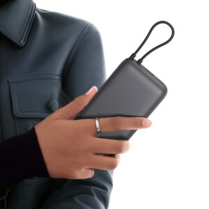 Xiaomi Power Bank 20000mAh (Integrated Cable) - Dark Grey image 5