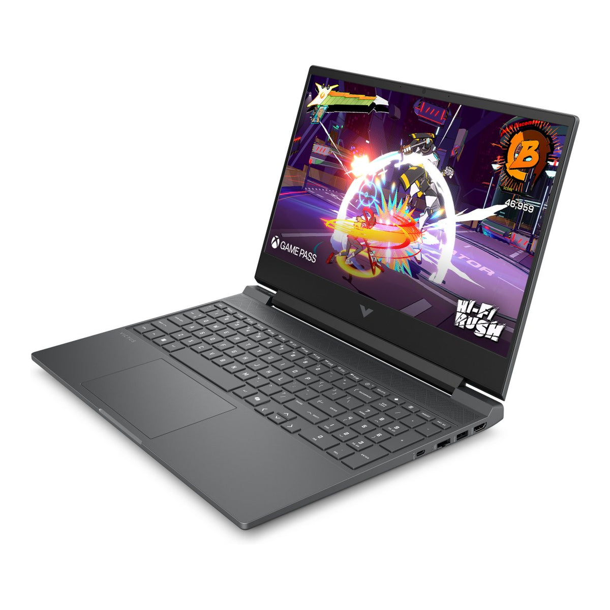 HP Victus Gaming 15-fa2013ni 15.6-inch FHD Laptop - Intel Core i5-13420H 512GB SSD 8GB RAM RTX 5050 Win 11 Home Mica Silver image 3
