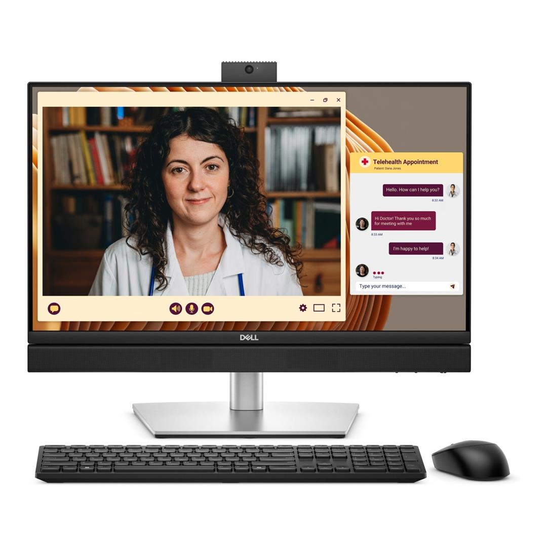 Dell Pro 24 23.8-inch FHD All-in-One AI PC - Intel Core Ultra 5 235T 512GB SSD 16GB RAM Win 11 Pro