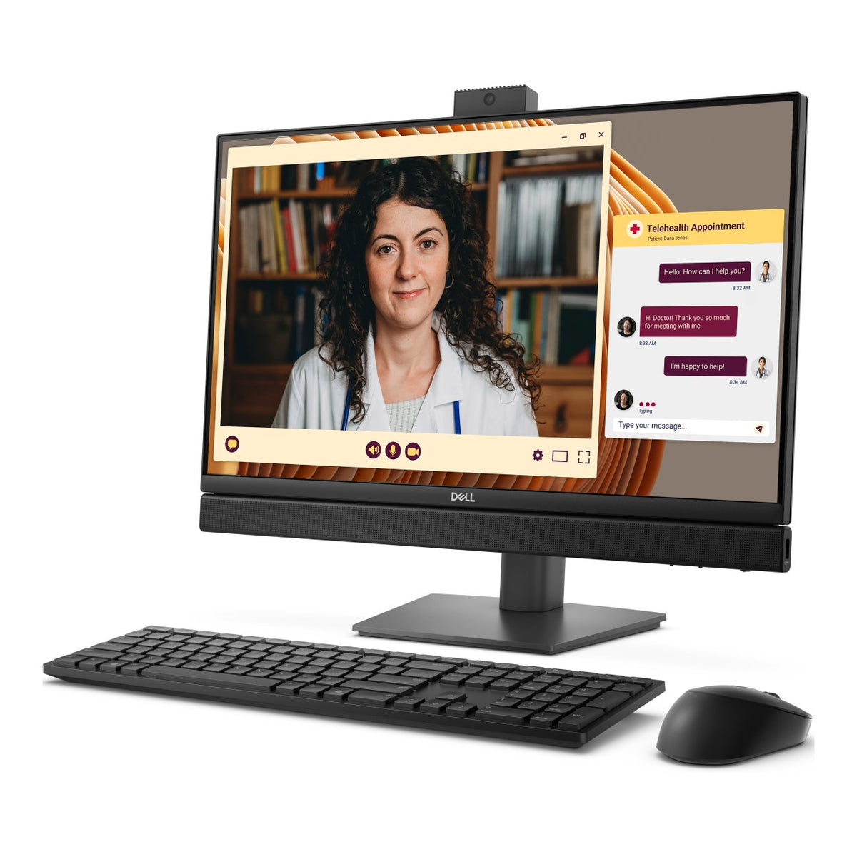 Dell Pro 24 23.8-inch FHD All-in-One AI PC - Intel Core Ultra 5 235T 512GB SSD 16GB RAM Win 11 Pro image 2