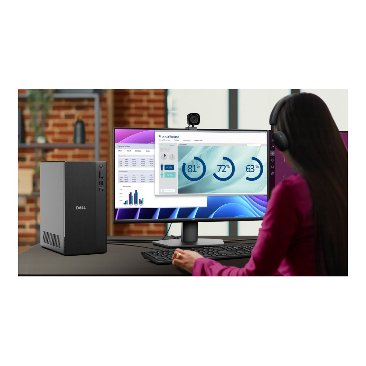 Dell Pro Tower Essential Desktop AI PC - Intel Core Ultra 5 225 1TB SSD 16GB RAM Win 11 Pro image 6
