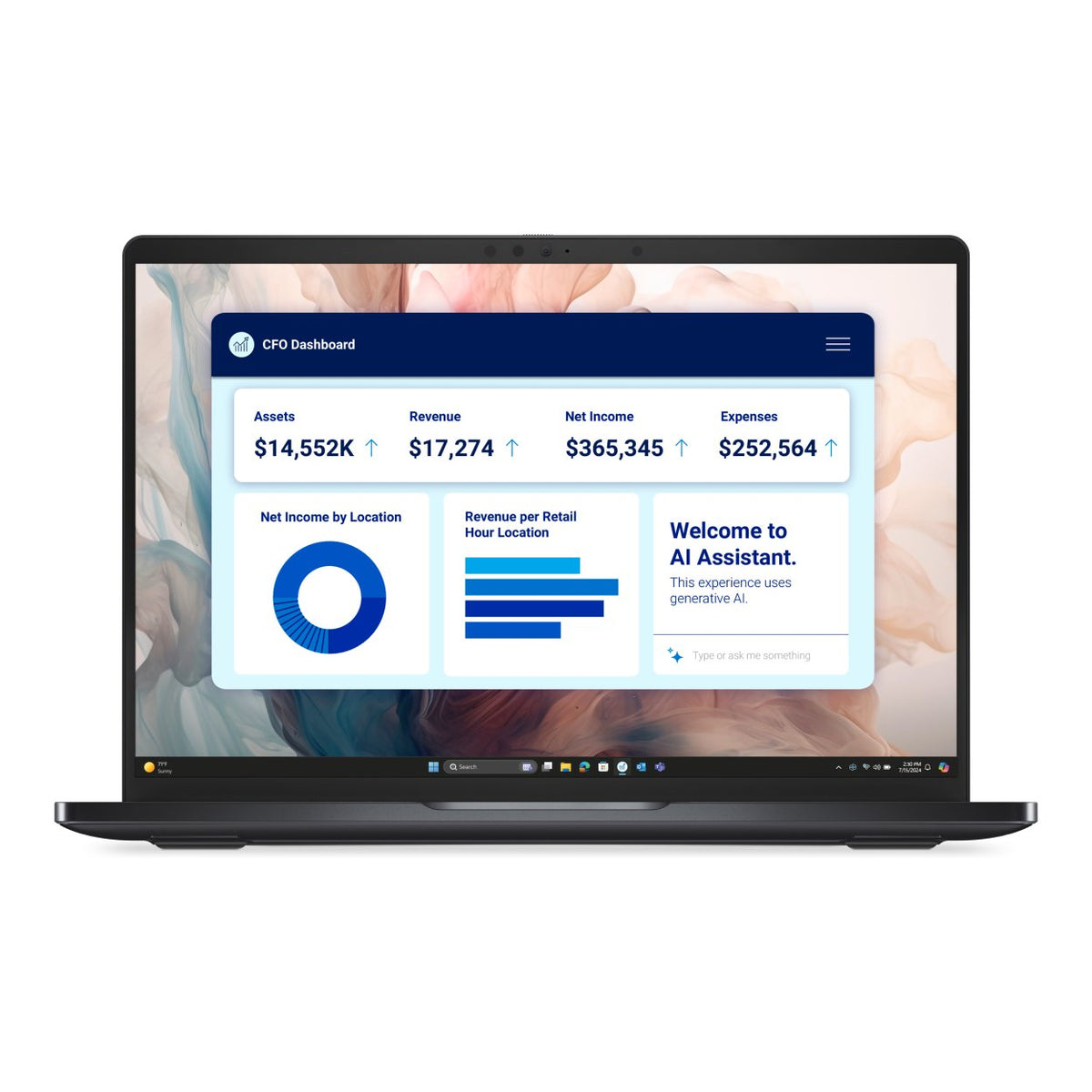 Dell Pro 13 Premium 13.3-inch FHD+ AI Laptop - Intel Core Ultra 5 236V 512GB SSD 16GB RAM 5G Win 11 Pro image 2