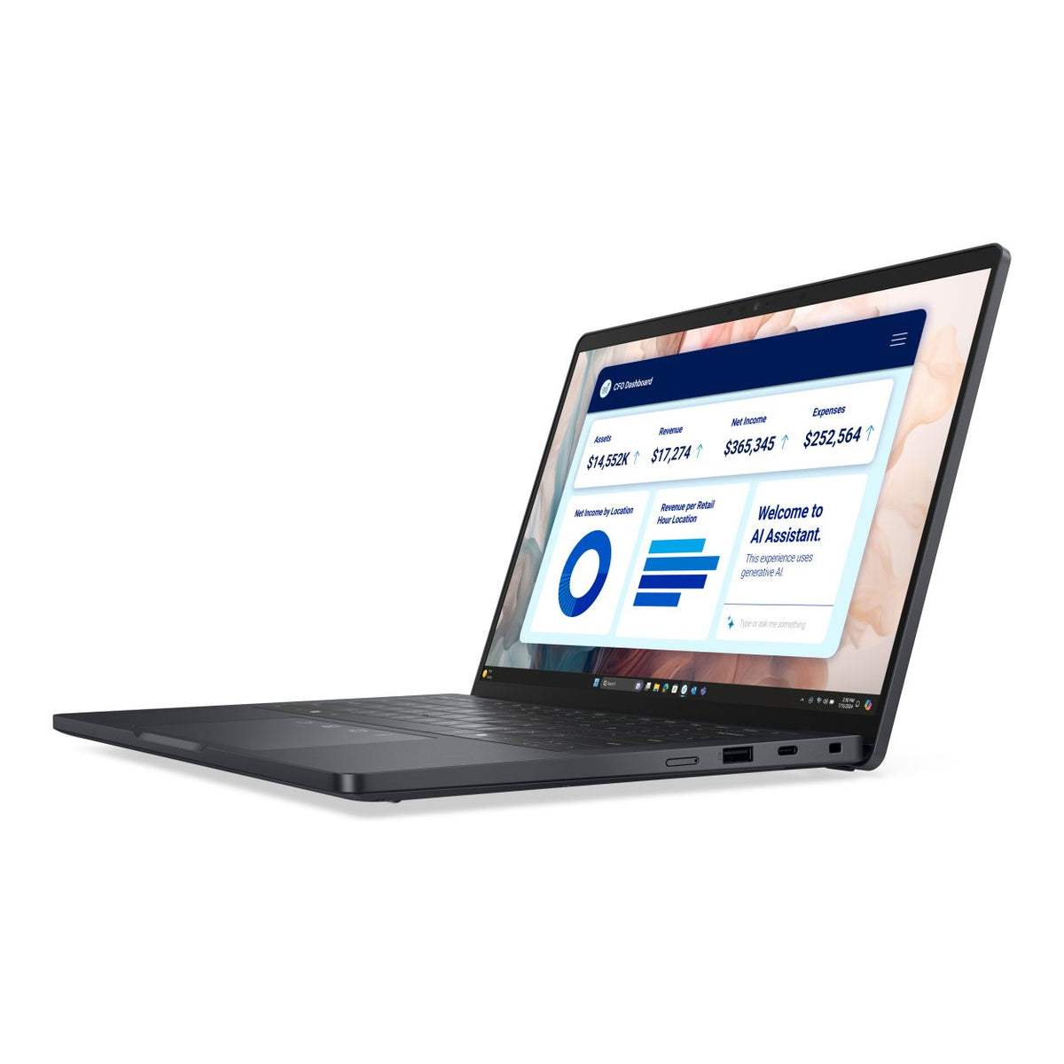 Dell Pro 13 Premium 13.3-inch FHD+ AI Laptop - Intel Core Ultra 5 236V 512GB SSD 16GB RAM Win 11 Pro image 3