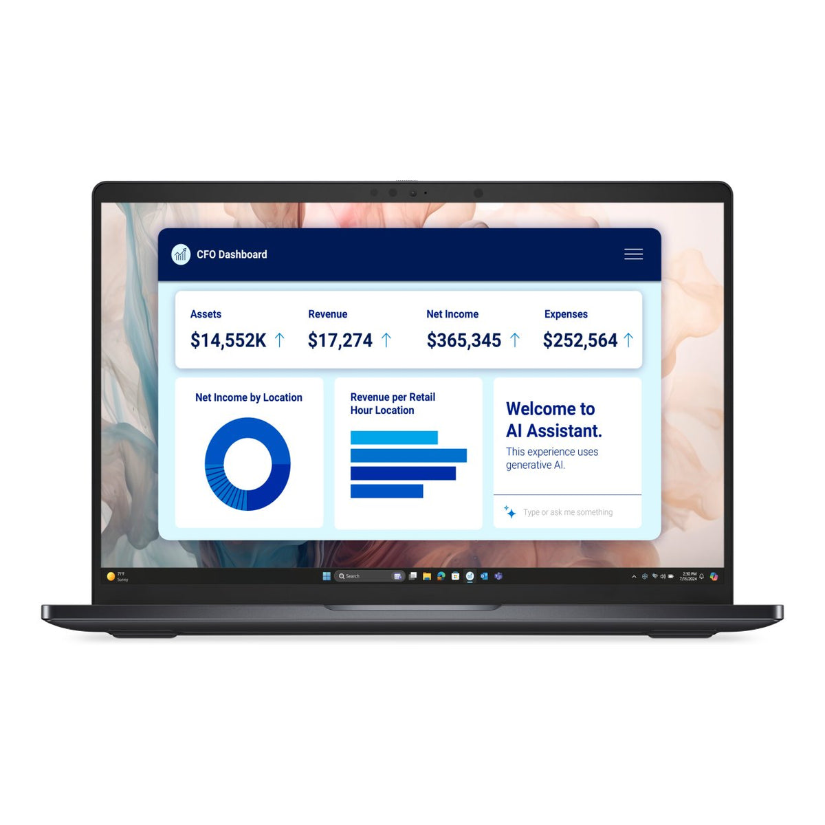 Dell Pro 14 Premium 14-inch FHD+ AI Laptop - Intel Core Ultra 7 266V 512GB SSD 16GB RAM Win 11 Pro image 2