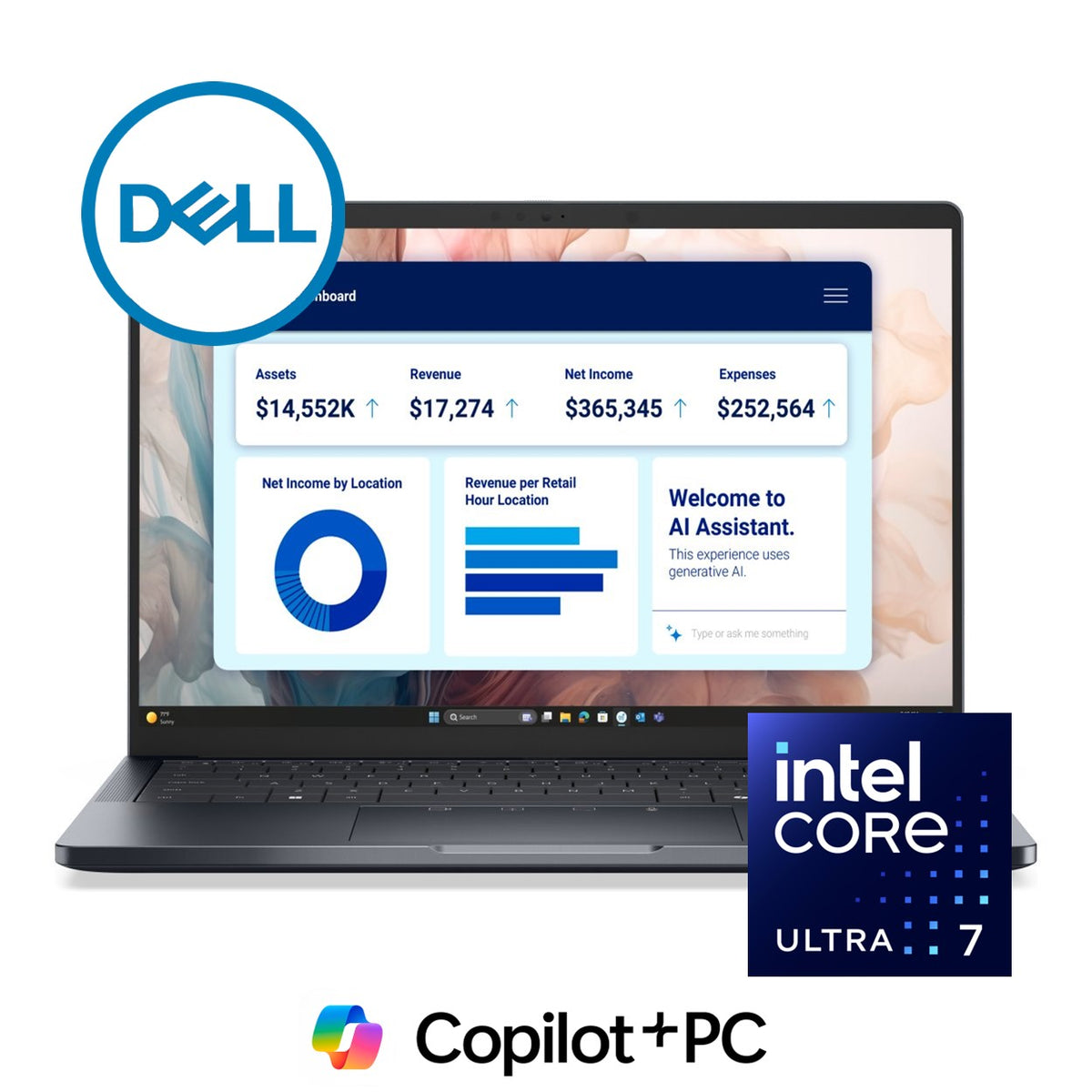 Dell Pro 14 Premium 14-inch FHD+ AI Laptop - Intel Core Ultra 7 266V 512GB SSD 16GB RAM Win 11 Pro image 10