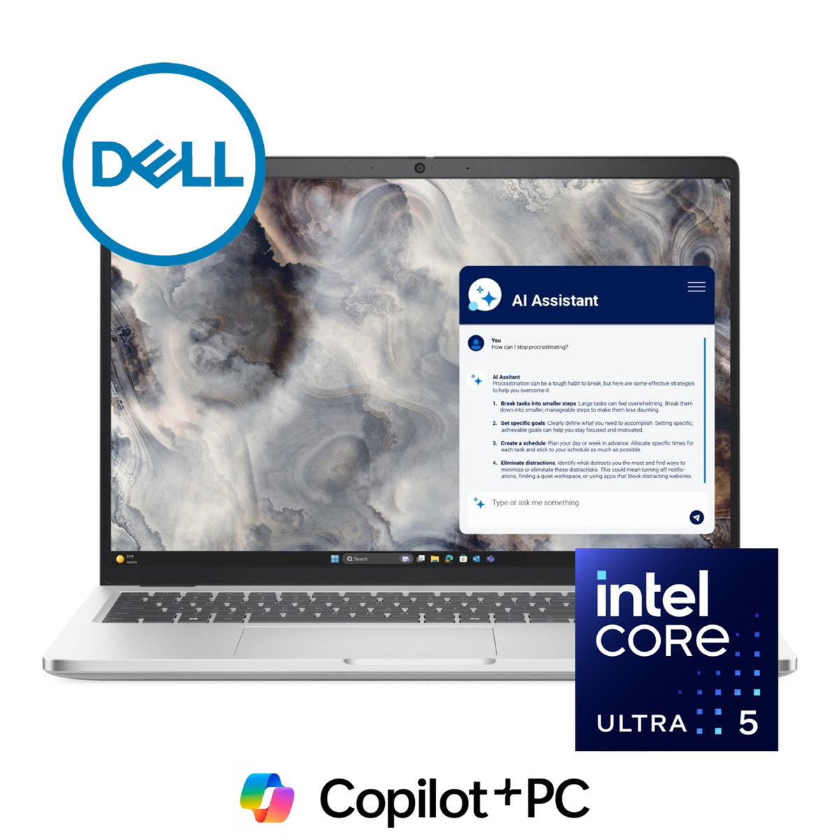 Dell Pro 16 Plus 16-inch FHD+ AI Laptop - Intel Core Ultra 5 238V 512GB SSD 32GB RAM Win 11 Pro image 2