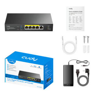 Cudy C200P 2-IN-1 SMB Router / AP Controller image 4