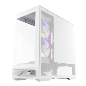 Antec C2M ARGB Compact Micro-ATX Gaming Chassis - White image 3