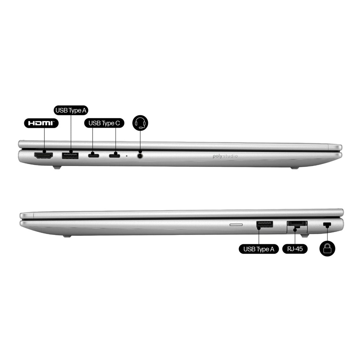 HP ProBook 4 G1a 16-inch WUXGA AI Laptop - AMD Ryzen 5 230 512GB SSD 16GB RAM Win 11 Pro image 5
