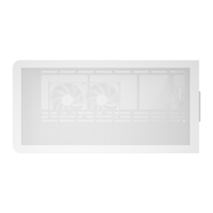 Antec C6 CURVED AIR ATX | Micro-ATX | ITX Mid-Tower Gaming Chassis - White image 7