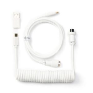 Keychron Coiled Aviator White Cable image 2