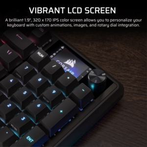 Corsair VANGUARD 96 Mechanical Gaming Keyboard, CORSAIR MLX Plasma - Black image 4