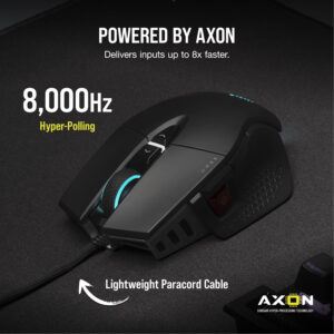 Corsair M65 RGB ULTRA Tunable FPS 26000 DPI Gaming Mouse - Black image 4