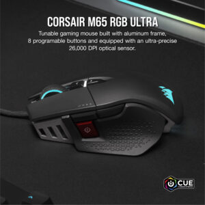 Corsair M65 RGB ULTRA Tunable FPS 26000 DPI Gaming Mouse - Black image 5