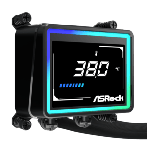 ASRock Challenger 360 Digital AIO Liquid Cooler - Black image 3