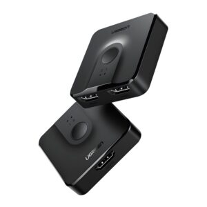 UGREEN CM217-50966 2-in-1 Bi-Directional 4K HDMI Switcher - Black image 2