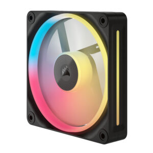 Corsair iCUE LINK LX120-R RGB 120mm PWM Reverse Fan Expansion - Black image 2