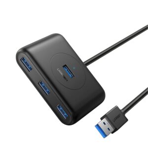 UGREEN 4-Port USB 3.0 Hub with Micro USB | 5Gbps Data Transfer - 1m image 2