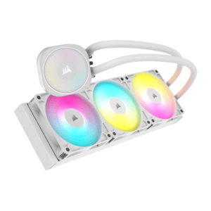 Corsair NAUTILUS 360 RS ARGB Liquid CPU Cooler - White image 2