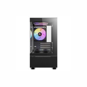 Antec CX200M Elite Micro-ATX | ITX RGB Mini-Tower Gaming Chassis - Black image 3