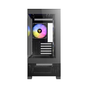 Antec CX500M ARGB Gaming Chassis | M-ATX | ITX | Type-C - Black image 2