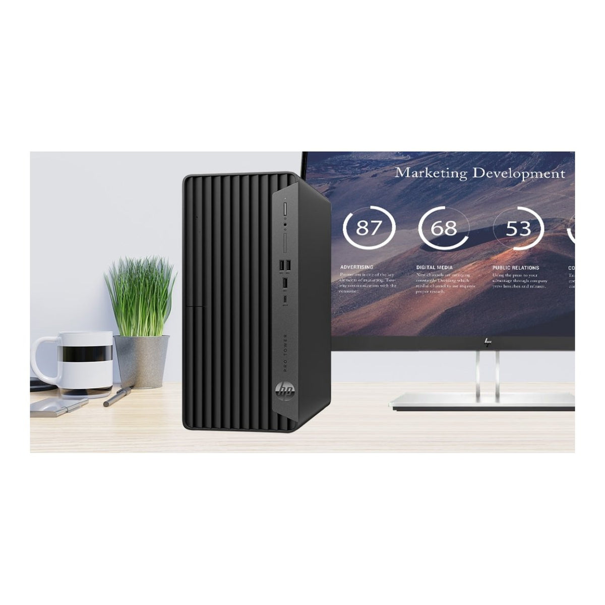HP Pro 400 G9 Tower PC - Intel Core i5-13500 512GB SSD 8GB RAM Win 11 Pro image 6