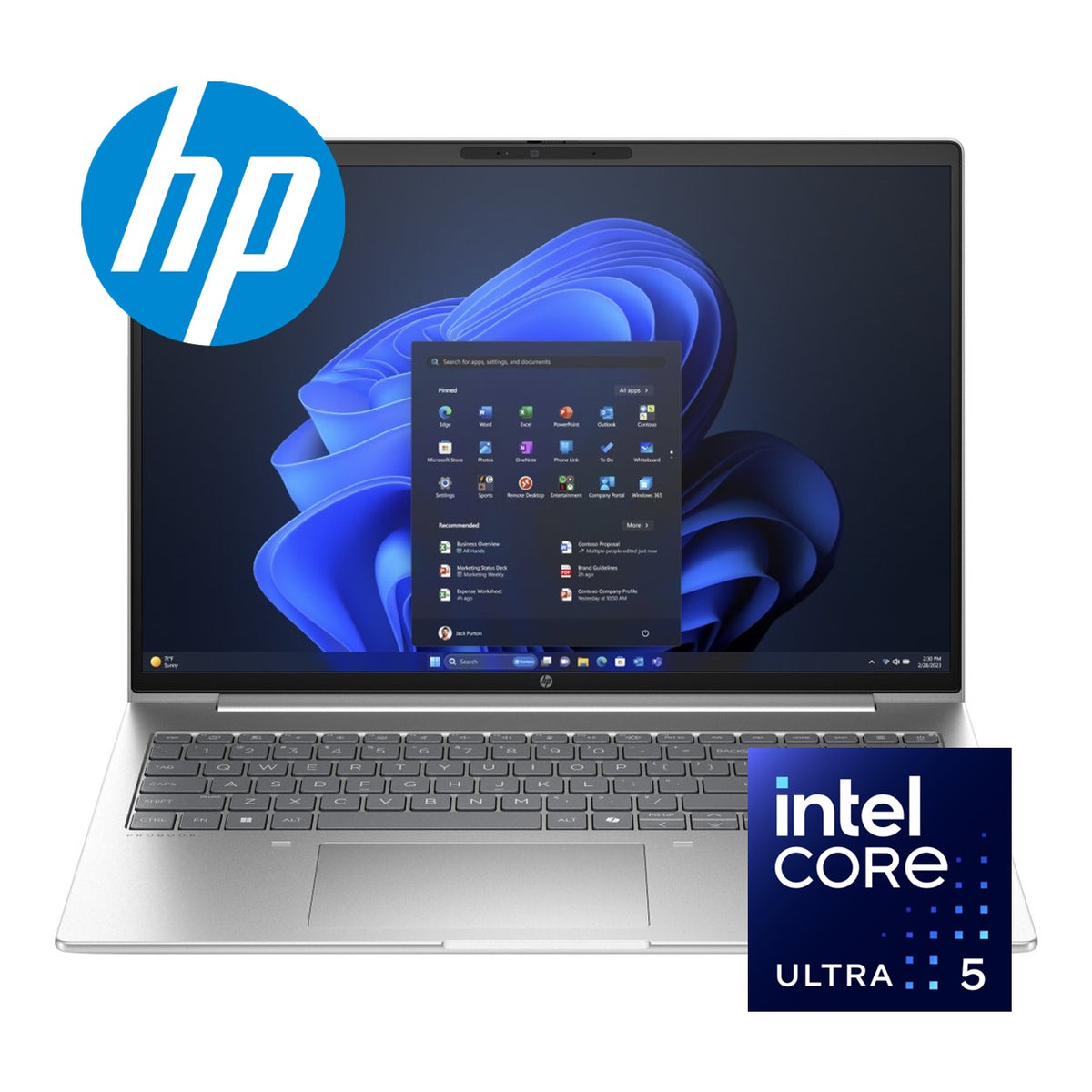 HP ProBook 460 G11 16-inch WUXGA Laptop - Intel Core Ultra 5 125U 512GB SSD 24GB RAM FreeDOS image 2