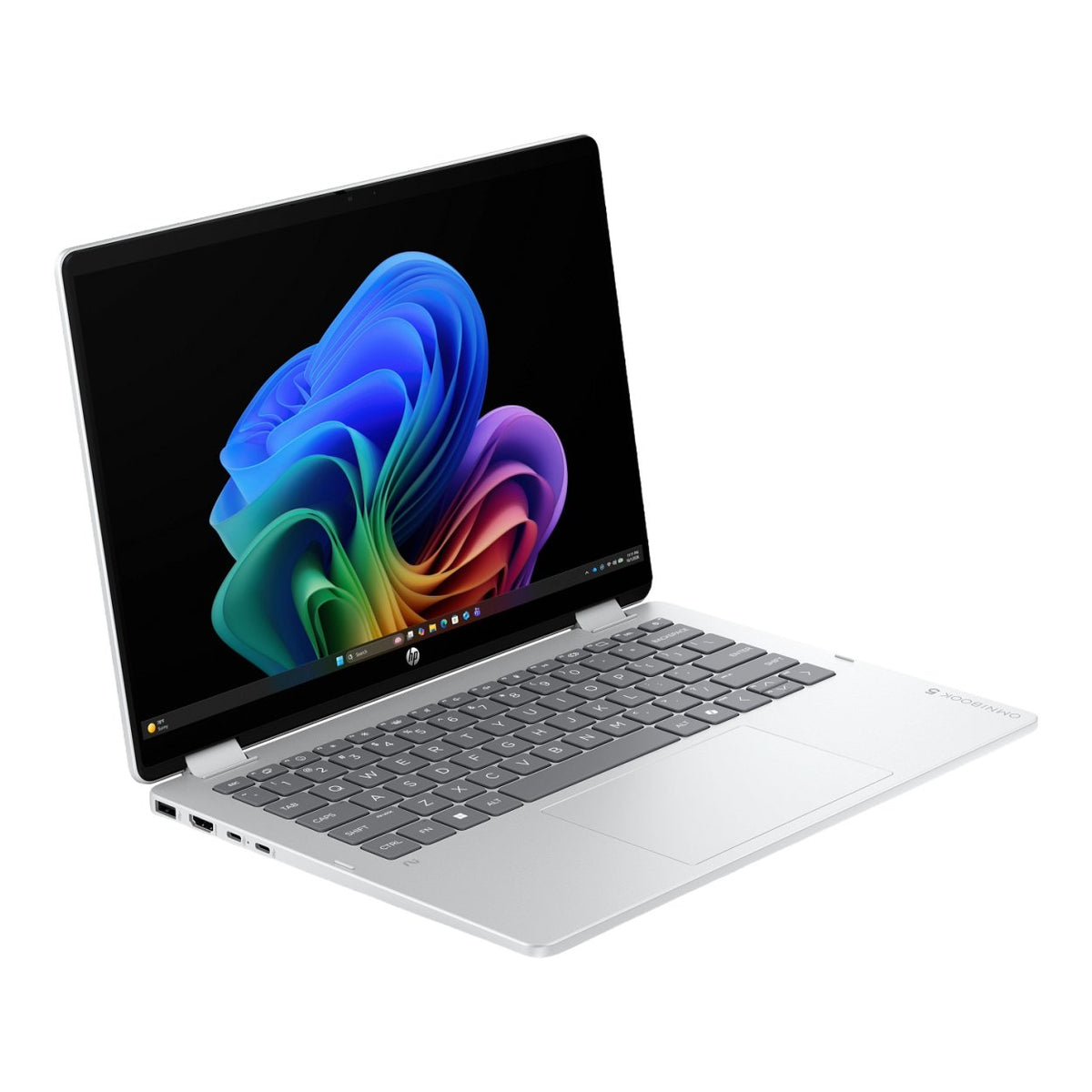 HP OmniBook 5 Flip 14-km0003ni 14-inch 2K Next Gen AI 2-in-1 Laptop - Intel Core Ultra 5 322 512GB SSD 16GB RAM Win 11 Home Glacier Silver image 5