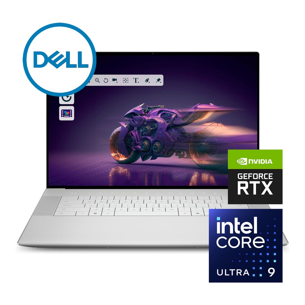 Dell 16 Premium 16.3-inch 4K AI Laptop - Intel Core Ultra 9 285H 1TB SSD 32GB RAM RTX 5060 Win 11 Pro image 7